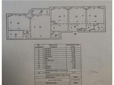Vanzare Apartament 4 camere Semidecomandat Brancoveanu