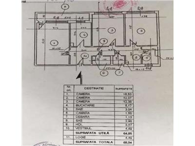 Vanzare Apartament 3 Camere Decomandat Berceni-Emil Racovita