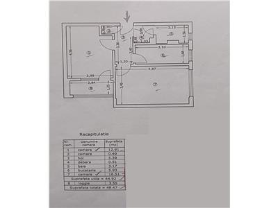 Vanzare Apartament 2 camere Decomandat Berceni-Covasna