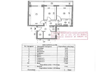 Vanzare Apartament 3 Camere Decomandat Berceni-Uioara