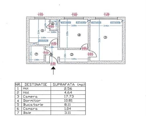 Vanzare Apartament 2 Camere Decomandat Giurgiului-Soimus