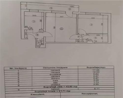 Apartament 2 Camere Semidecomandat Nitu Vasile