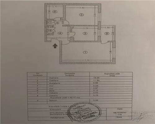 Vanzare Apartament 2 Camere Decomandat Berceni-Lamotesti