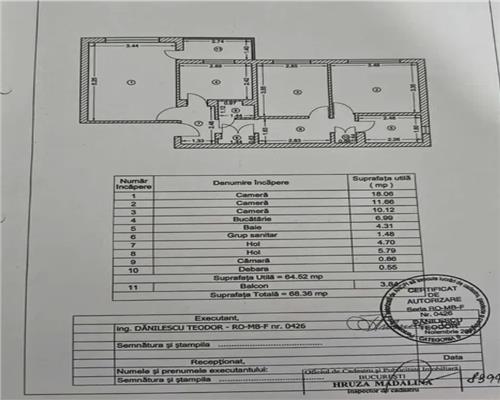 Vanzare Apartament 3 Camere Decomandat Aparatorii Patriei-Soldanului