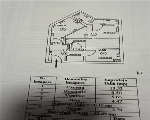 Vanzare Garsoniera Decomandata Aparatorii Patriei-Turnu Magurele